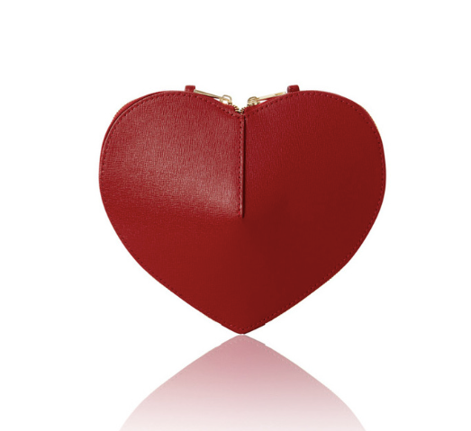 Love Heart Leather Bag - Amour