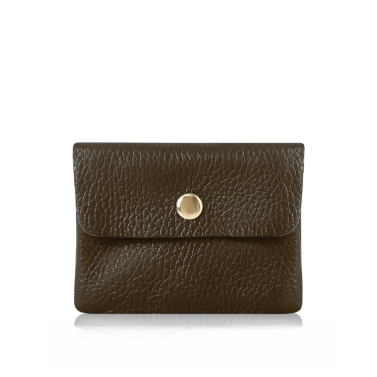 Brown Mini Leather Purse - Mini