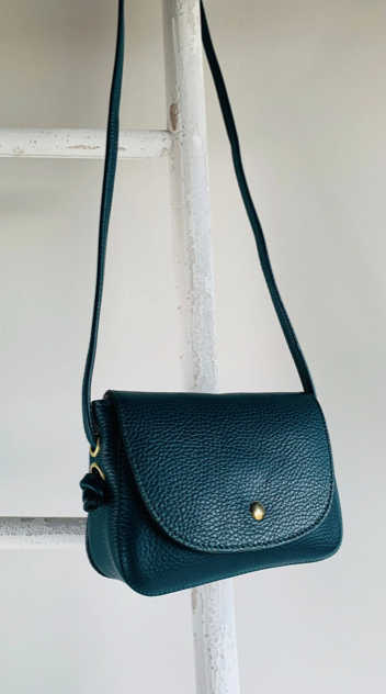 Small Teal Bag With Knot Detail - Isla