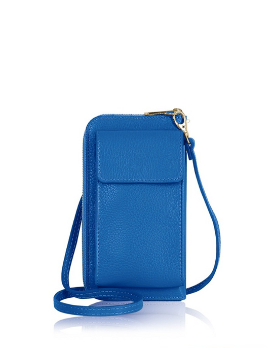 Royal Blue Travel Purse & Phone Holder - Tiffany